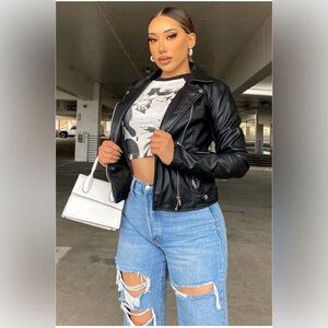Fashion Nova Moto jacket